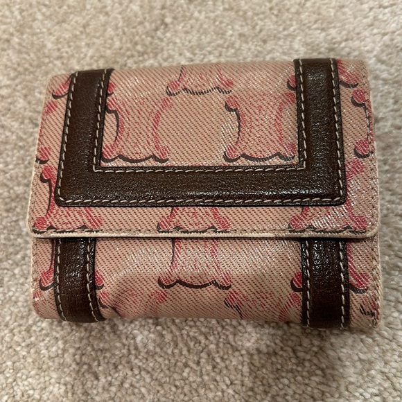 Authentic Celine Wallet, Nice condition, 10 card slots, coin and bill pockets. - Picture 1 of 7